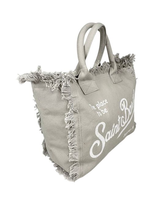 borsa donna vanity in canvas grigio MC2 Saint Barth | VANITY15